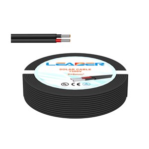 Solar Dc Cable En50618 Twin Core Double Sheath 2x6mm 100m Rolls