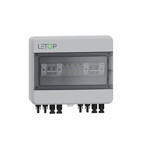 LETOP 600V DC Solar Combiner Box 3 input